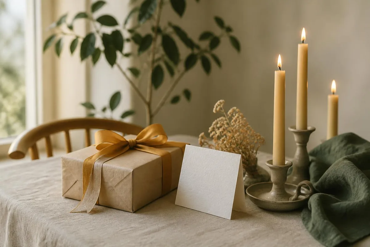Cadeaukaart voor een verjaardag